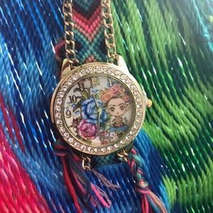 Frida Kahlo Pull-string Watch